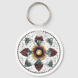 The Mosaic Collection button keychain