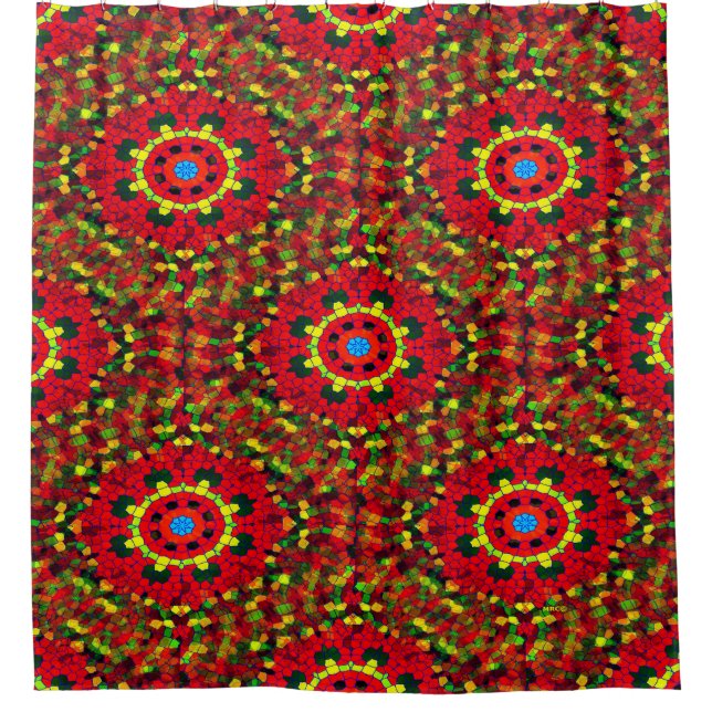 The Mosaic dance..... Shower Curtain (Front)