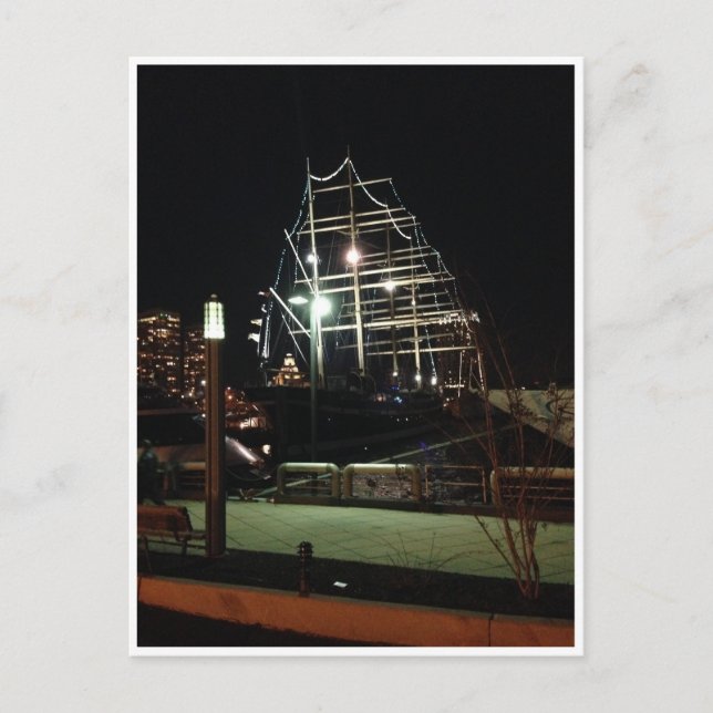 The Moshulu at Penn's Landing Philadelphia Postcard (Front)