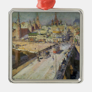 The Moskva River Bridge, 1914 Metal Tree Decoration