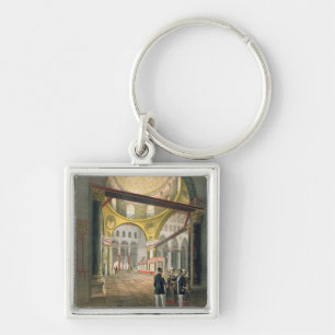 The Mosque El Aksa, from 'Souvenirs of Jerusalem', Key Ring