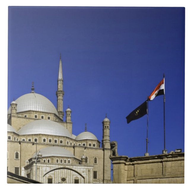 The Mosque of Muhammad Ali at the Citadel, also Tile (Front)