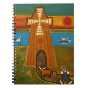 The Most Beautiful Sunset 2006 Spiral Notebook