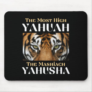 The Most High Yahuah And The Mashiach Yahusha Mouse Pad