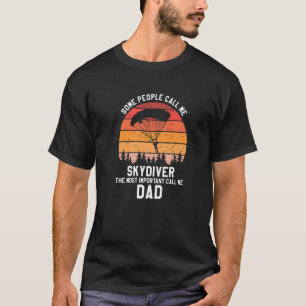 The Most Important People Call Me MOM Cool Skydive T-Shirt