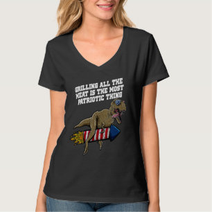 The Most Patriotic Thing 4th of July Party Fourth  T-Shirt