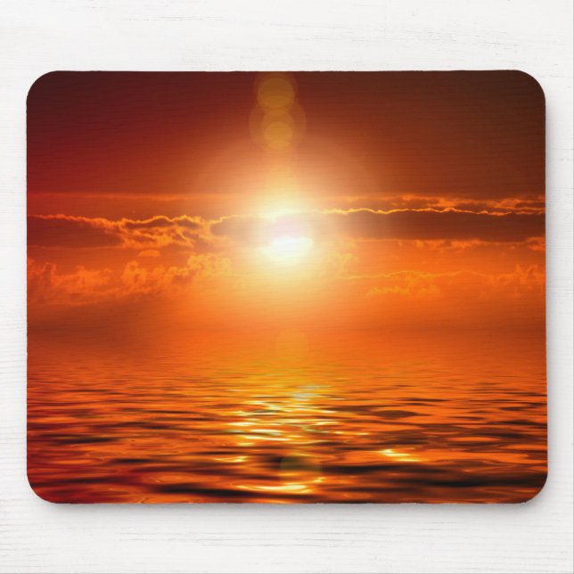 The Most Perfect Sunset Mouse Pad (Front)