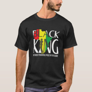 The Most Powerful Piece In The Game Black King Afr T-Shirt