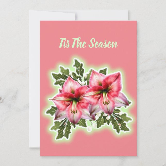 The Most Precious Gift Flat Holiday Card (Front)
