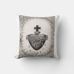 The Most Sacred Heart of Jesus Christ Cushion