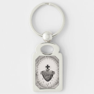 The Most Sacred Heart of Jesus Christ Key Ring