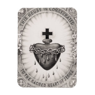 The Most Sacred Heart of Jesus Christ Magnet
