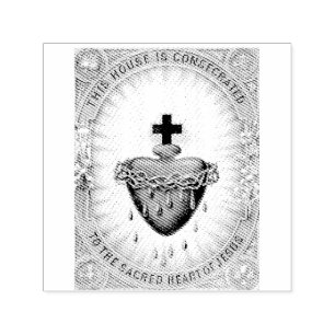 The Most Sacred Heart of Jesus Christ Self-inking Stamp