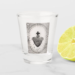 The Most Sacred Heart of Jesus Christ Shot Glass