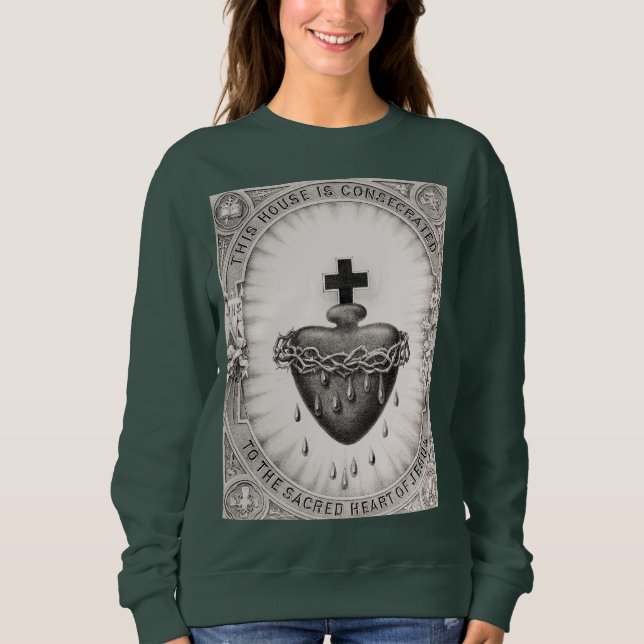 The Most Sacred Heart of Jesus Christ Sweatshirt (Front)