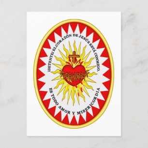 The Most Sacred Heart of Jesus Postcard