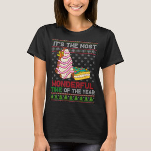 The Most Wonderful Time Of The Year Christmas Tree T-Shirt
