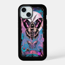 The Moth Tarot Card Witchy Vibes iPhone case