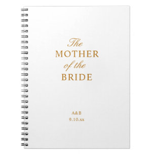 The Mother of the Bride Spiral Notebook