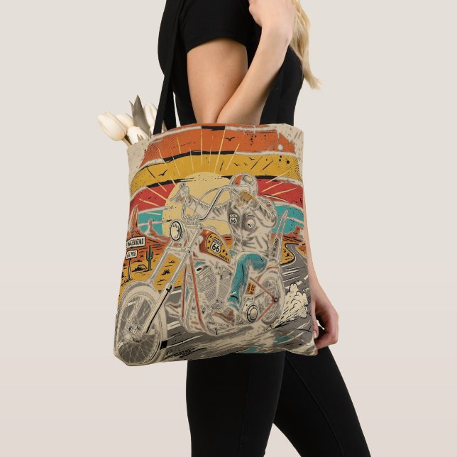 The Mother Road Tote Bag (Close Up)
