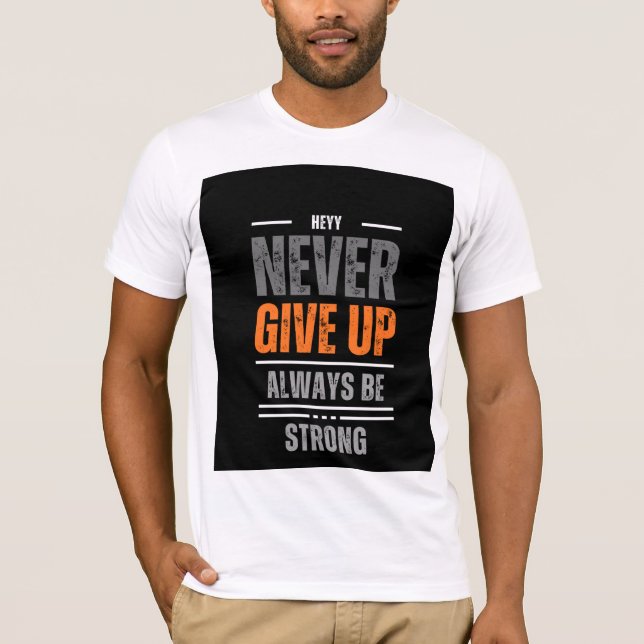 The Motivational T Shirts Design (Front)