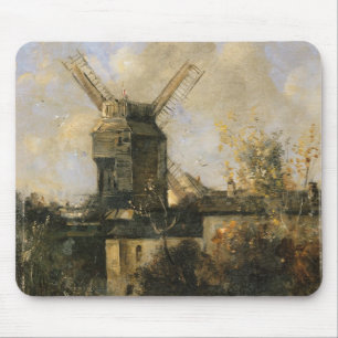 The Moulin de la Galette, Montmartre, 1861 Mouse Pad