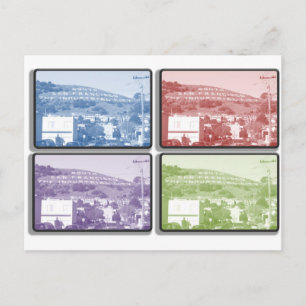 The Mountain - 4 Frames Postcard