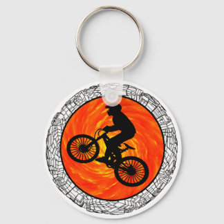 THE MOUNTAIN BIKERS KEY RING