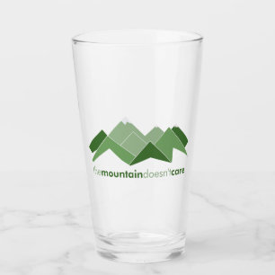 The Mountain Doesn't Care Glass