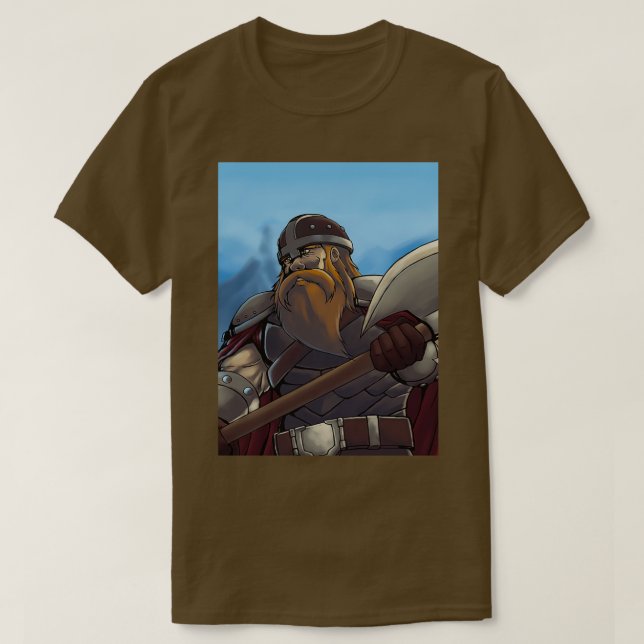 The mountain dwarf T-Shirt (Design Front)