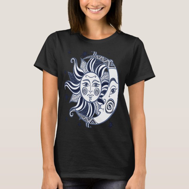 The Mountain Men's Sun Moon T-Shirt (Front)