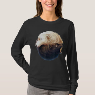 The Mountain Ying Yang Wolves T-Shirt