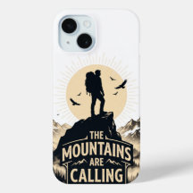 The Mountains Are Calling Adventure Silhouette