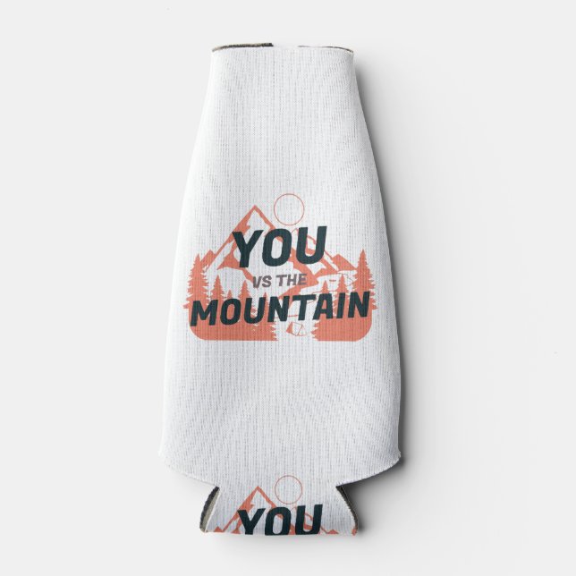 The Mountains are calling and I must go Bottle Cooler (Front)