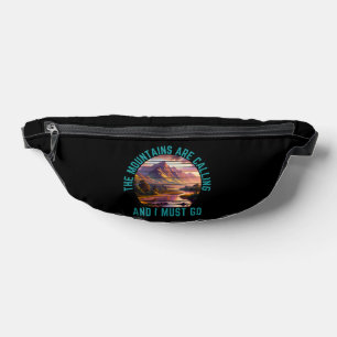 the mountains are calling and i must go bum bags