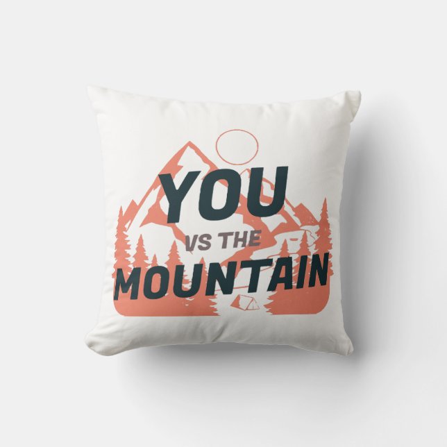 The Mountains are calling and I must go Cushion (Front)