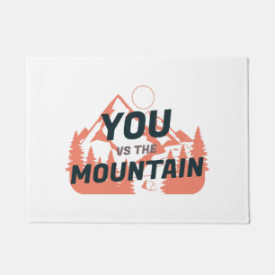 The Mountains are calling and I must go Doormat