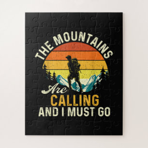 The Mountains Are Calling and I Must Go Jigsaw Puzzle
