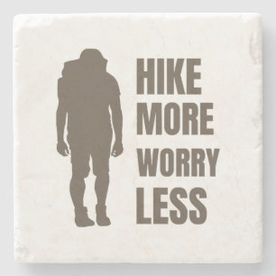 The Mountains are calling and I must go Stone Coaster