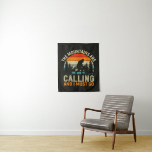 The Mountains Are Calling And I Must Go Tapestry