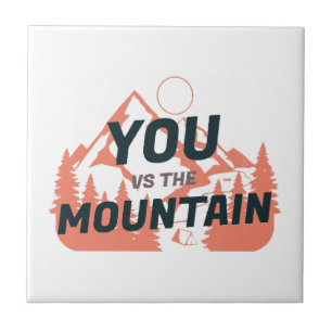 The Mountains are calling and I must go Tile
