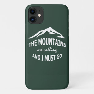 The Mountains Are Calling Forest Green Case-Mate iPhone Case