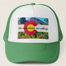 the mountains are calling hat