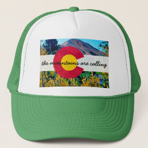 the mountains are calling hat