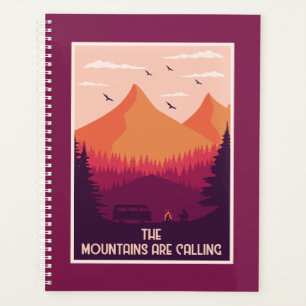 The Mountains Are Calling Planner