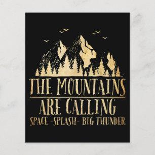 The Mountains are Calling Space Splash Big Thunder