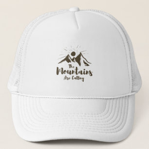 The Mountains are Calling Trucker Hat