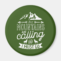 The Mountains Are Calling Vintage Rock Climbing