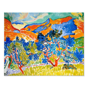 The Mountains at Collioure Andre Derain Photo Print