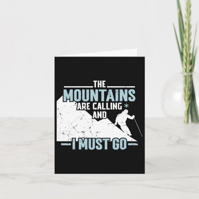 The Mountains Calling  Card (Front)